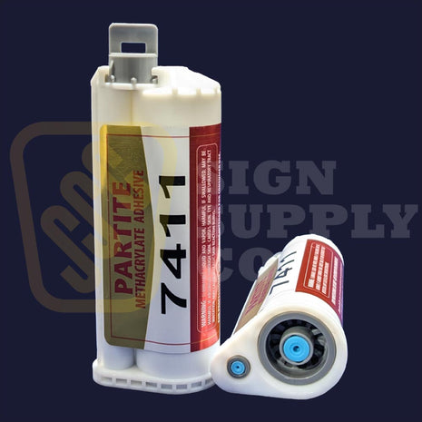 Partite Adhesive 7411 50ml Clear 6-9min (For Channel Letter Trim)