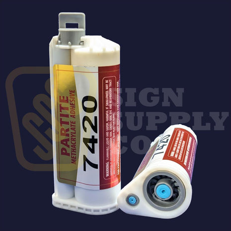 Partite Adhesive 7420 50ml Blue 4-6min