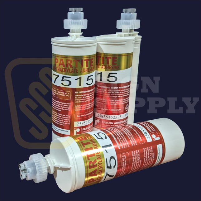 Partite Adhesive 7515 490ml Clear 6-9min (For Channel Letter Trim)