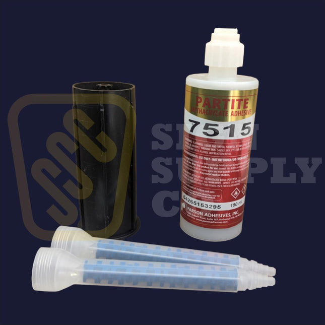 Partite Adhesive 7515 150ml Clear 6-9min (For Channel Letter Trim) Standard Caulk Tube
