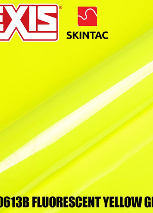 Hexis SKINTAC HX20613B Fluorescent Yellow Gloss