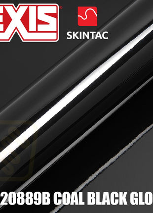 Hexis SKINTAC HX20889B Coal Black Gloss