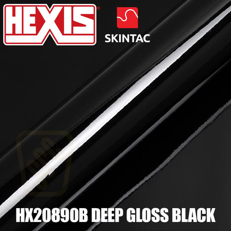 Hexis SKINTAC HX20890B Deep Gloss Black
