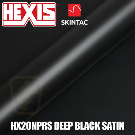 Hexis SKINTAC HX20NPRS Deep Black Satin