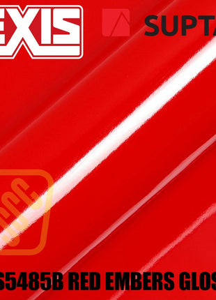 Hexis SUPTAC S5485B Red Embers Gloss Premium Cut Vinyl