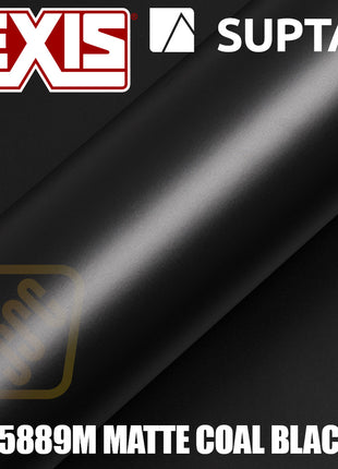 Hexis SUPTAC S5889M Coal Black Matte Premium Cut Vinyl