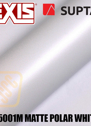 Hexis SUPTAC S5001M Polar White Matte Premium Cut Vinyl