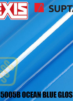 Hexis SUPTAC S5005B Ocean Blue Gloss Premium Cut Vinyl