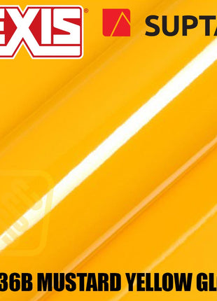 Hexis SUPTAC S5136B Mustard Gloss Premium Cut Vinyl