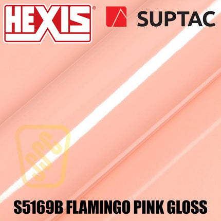 Hexis SUPTAC S5169B Flamingo Gloss Premium Cut Vinyl