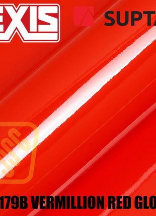 Hexis SUPTAC S5179B Vermillion Gloss Premium Cut Vinyl