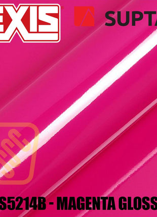 Hexis SUPTAC S5214B Magenta Gloss Premium Cut Vinyl