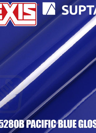 Hexis SUPTAC S5280B Pacific Blue Gloss Premium Cut Vinyl