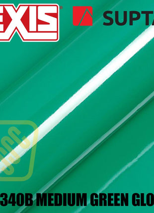 Hexis SUPTAC S5340B Medium Green Gloss Premium Cut Vinyl