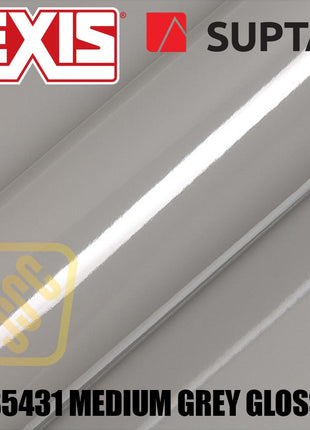 Hexis SUPTAC S5431B Medium Grey Gloss Premium Cut Vinyl