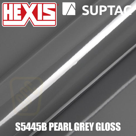 Hexis SUPTAC S5445B Pearl Grey Gloss Premium Cut Vinyl