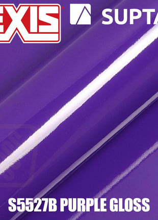 Hexis SUPTAC S5527B Purple Gloss Premium Cut Vinyl