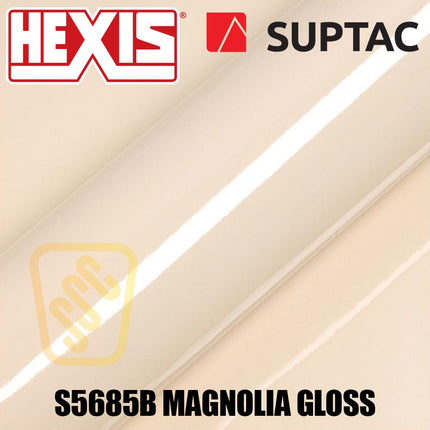 Hexis SUPTAC S5685B Magnolia Gloss Premium Cut Vinyl