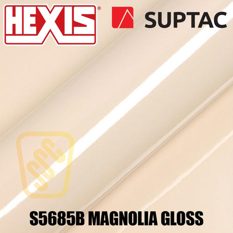 Hexis SUPTAC S5685B Magnolia Gloss Premium Cut Vinyl