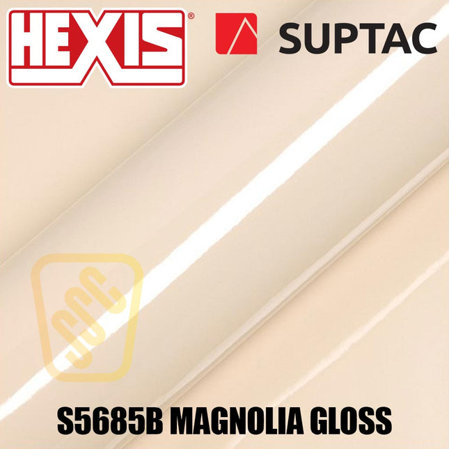 Hexis SUPTAC S5685B Magnolia Gloss Premium Cut Vinyl