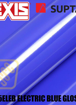 Hexis SUPTAC S5ELEB Electric Blue Gloss Premium Cut Vinyl
