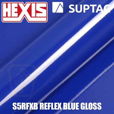 Hexis SUPTAC S5RFXB Reflex Blue Gloss Premium Cut Vinyl