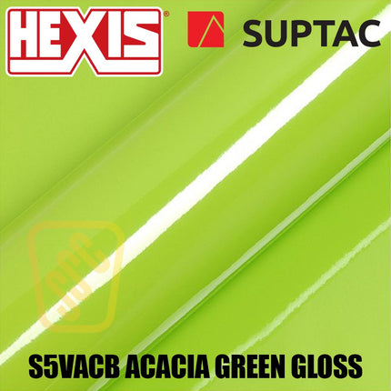 Hexis SUPTAC S5VACB Acacia Green Gloss Premium Cut Vinyl