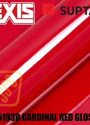 Hexis SUPTAC S5193B Cardinal Red Gloss Premium Cut Vinyl