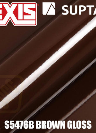 Hexis SUPTAC S5476B Brown Gloss Premium Cut Vinyl