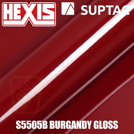 Hexis SUPTAC S5505B Burgandy Gloss Premium Cut Vinyl