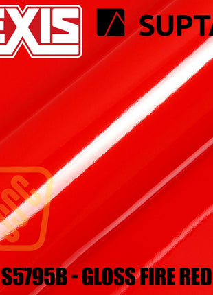 Hexis SUPTAC S5795B Fire Red Gloss Premium Cut Vinyl