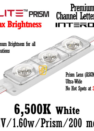 Interone K-Lite Prism White LED Module 6500K 1.60W 334lumens/ft 200 MODS