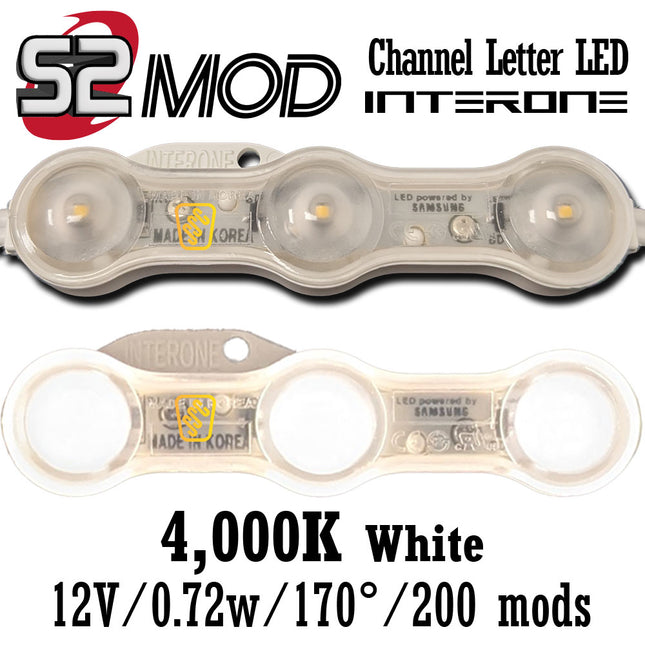 Interone S2-4000K Warm White LED Module