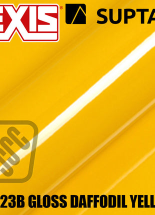 Hexis SUPTAC S5123B Daffodil Yellow Gloss Premium Cut Vinyl