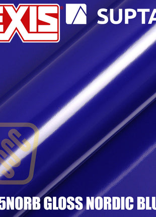 Hexis SUPTAC S5NORB Nordic Blue Gloss Premium Cut Vinyl