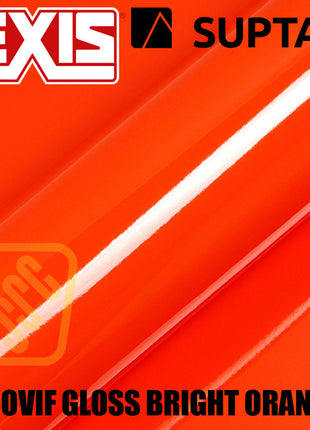 Hexis SUPTAC S5OVIF Bright Orange Gloss Premium Cut Vinyl
