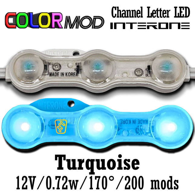 Interone ColorMod Turquoise (Light Blue) LED Module