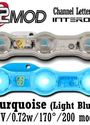 Interone ColorMod Turquoise (Light Blue) LED Module