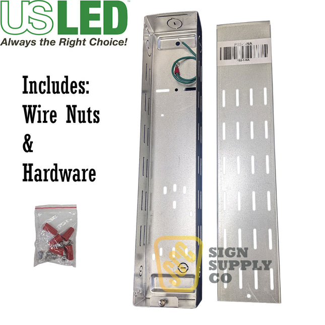 US LED PS2 Power Supply Enclosure Box