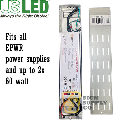 US LED PS2 Power Supply Enclosure Box