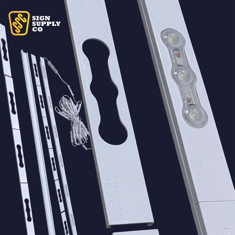 Rotector Track Plastic Profile Module Track – Sign Supply Co