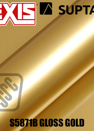 Hexis SUPTAC S5871B Gold Gloss Premium Cut Vinyl
