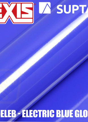 Hexis SUPTAC S5ELEB Electric Blue Gloss Premium Cut Vinyl