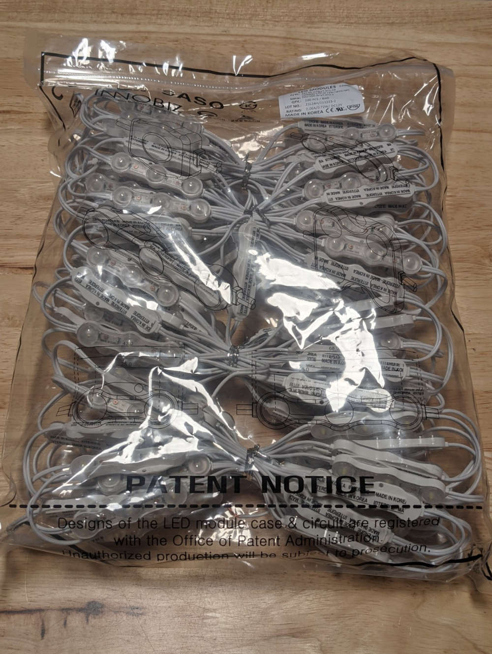 Led Module Interone Logo Interone X2-10000K White LED Module 0.72W – Sign Supply Co