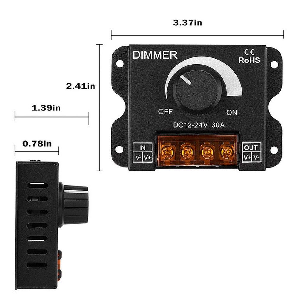 LED Dimmer with Remote