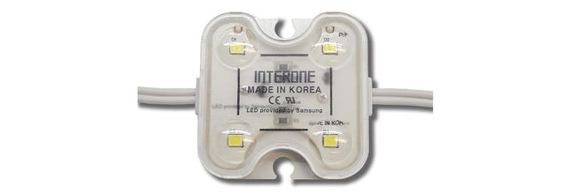 Interone White 4-LED Module 11000K 1.44W (100pcs)