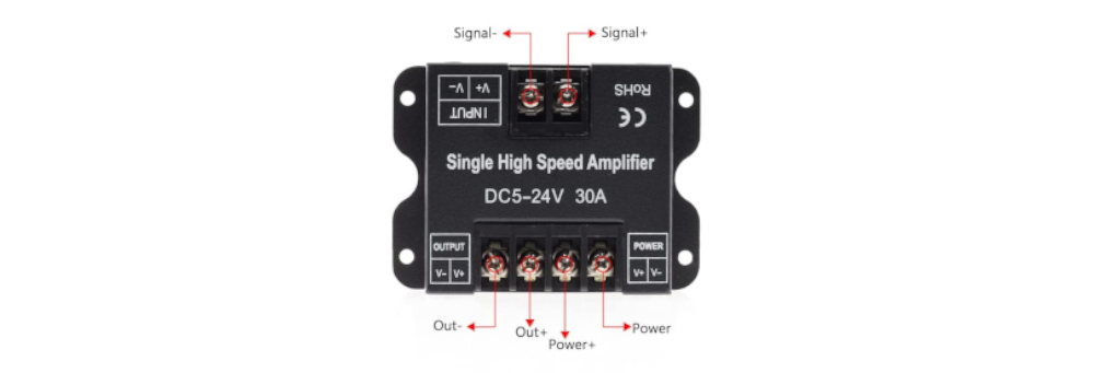 LED Single Channel Amplifier